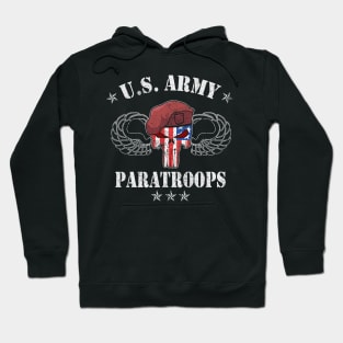 United States Army Airborne Paratrooper Vetarns Gift Hoodie